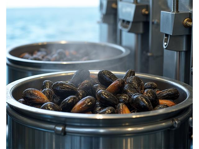 Shellfish processing machinery